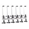 Kabalo Stainless Steel 6 Bottle Optic Wall Mount Stand Dispenser Bar Butler for Alcoholic Drinks Spirits - Vodka, Whiskey, Rum, Gin