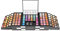 JasCherry Kit per trucco, ombretto, correttore e fard, 148 colori opachi e lucidi