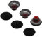 alxcd Gel-Ohrstöpsel für Plantronics Voyager 5200 Headset, 3 Pcs Soft Gel Ohr Tipps & 3 PCS Schaum bedeckt, Passform für Plantronics Headset Voyager 5200 L