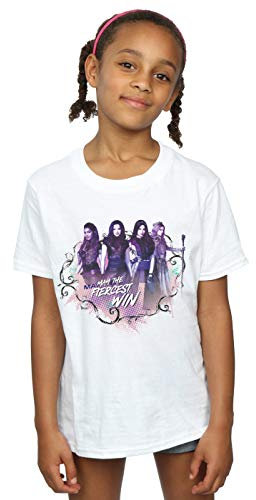 Disney Mädchen The Descendants Group Attitude T-Shirt Weiß 12-13 Years