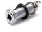 Alnicov Cylinder Clip End Pin Mono Panel Output Jack Socket For Electric Guitar Bass 6.35MM,Chrome