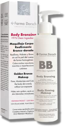 FARMA DORSCH | Selbstbräuner Körper | Selbstbräuner für den Körper Sonnenloser Bräunungseffekt (alt, 200 ml)