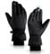 Guantes Invierno Hombre Mujer, Impermeable Guantes Moto Térmicos con Pantalla táctil para Moto, Bicicleta Montaña, Ciclismo, Esquí, Trabajo, Viajes - L