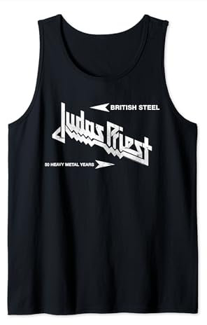 Judas Priest – British Steel Black Débardeur