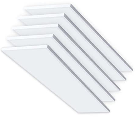 Plafon LED Techo, Plafones Para Techo LED, Panel LED 120x30, Fluorescente Cocina, Candeeiro Teto Cozinha, Candeeiro De Teto, Lampara Cocina (Pack 5)
