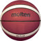 Molten Basketball B6G4550, Wettspielball, Premium Synthetik-Leder, 12 Felder, Größe 6