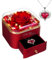 GOICC Rosa Eterna Stabilizzata Idee Regalo Donna, Mamma, Moglie, Rosa Eterna con Collana Regali per Lei - Rose Stabilizzate Valentino Regalo, Festa della Mamma, Natale, Anniversario (Rosso)