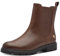 MARCO TOZZI by Guido Maria Kretschmer Damen Chelsea Boots Flach mit Reißverschluss, Braun (Chestnut), 39 EU