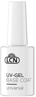 LCN UV-Gel Base Coat universal – UV-Unterlack für einen noch besseren Halt – Säurefrei, Vegan, tierversuchsfrei und HEMA-frei – 10 ml