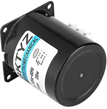 Mini Moteur Electrique 220V Moteur Electrique 220V Motoreducteur 220 Xd68Ktyz-Ac S1 Ac220V 28W 2,5 20 30 110R/Min Moteur À Engrenages Synchrone À Aimant Permanent, Petit Volume Et Grand Couple
