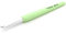 KnitPro Waves Crochet Hooks – 9mm Crochet Hook, Ergonomic Soft Handles, Soft Rubber Grip for Arthritic Hands, Light & Comfortable Crochet Needles for Knitting, Pistachio Bliss