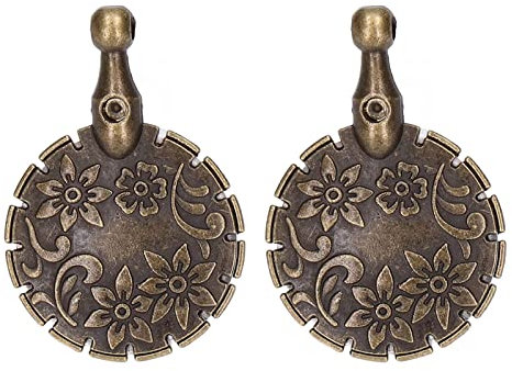 HUSHUI 2 Pièces Pendentif Coupe-Fil, Pendentif Coupe-Fil Portable en Métal de Style Vintage à Coupe Rapide pour Outils de Couture Bricolage