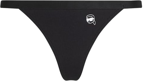 Karl Lagerfeld Damen Ikon Rib Thong