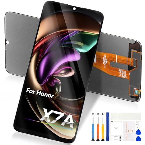 pour Huawei Honor X7a Écran Remplacement - pour Honor X7a LCD Display Écran Tactile pour Honor X7a 2023 RKY-LX1 RKY-LX2 RKY-LX3 LCD Numériseur Verre Panneau Full Assemblée Kit de Réparation