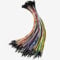 GTIWUNG 100 Stück Jumper Wire Kabel Steckbrücken, Steckbrett, 20cm Male-Female Cabel Steckbrücken 24AWG Drahtbrücken für Arduino und Raspberry Pi Breadboard, Zehn Farben, je 10 Stück