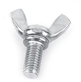 Thumb Screws Zinc Plated Butterfly Wing Screws 4mm 5mm 6mm 8mm (10, M4 x 20mm)