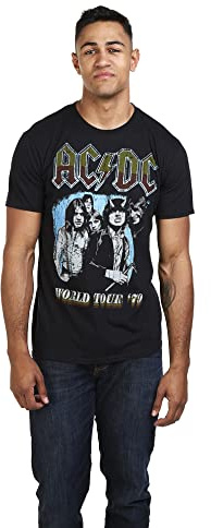 AC/DC Men's World Tour 79 T-Shirt
