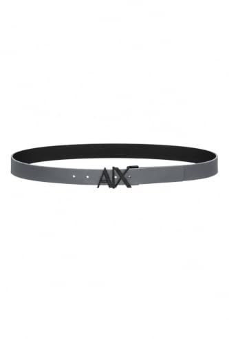 Armani Exchange Herren Everyday Logo Belt Gürtel (1er Pack)