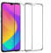 Fainting para Xiaomi Mi 9 Lite Protector de Pantalla,[dureza 9H,Cobertura Total,Sin Burbujas],Membrana de Vidrio Templado Resistente a los arañazos para Xiaomi Mi 9 Lite-Negro(3 Pieza)