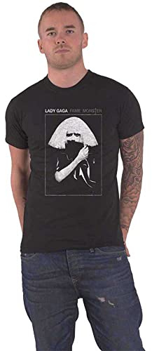Lady Gaga T Shirt Fame Monster Nue offiziell Herren Schwarz S