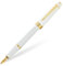 CROSS Bailey Light Polished White Resin and Gold Tone Fine Nib Fountain Pen