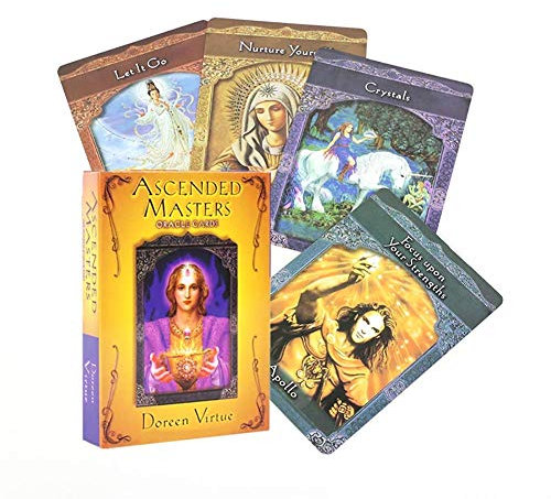 Aufgestiegene Meister Oracle Karten Wahrsagerei Schicksal Tarot Deck Meister Oracle Brettspiel 44 Karten/Sätze,Deck Game,only Tarot