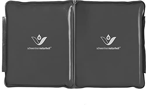 schwerinernaturheil Edel Deluxe Wärmeträger mit Naturmoorfüllung Gr.2, Kältekissen, Wärmespeicher, Wärmekissen, Wärmekompresse, Heizkissen