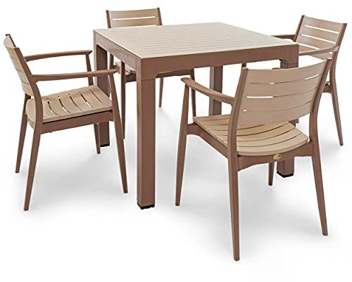 indoba Gartenmöbelset, Kunststoff, Mehrfarbig, Standard