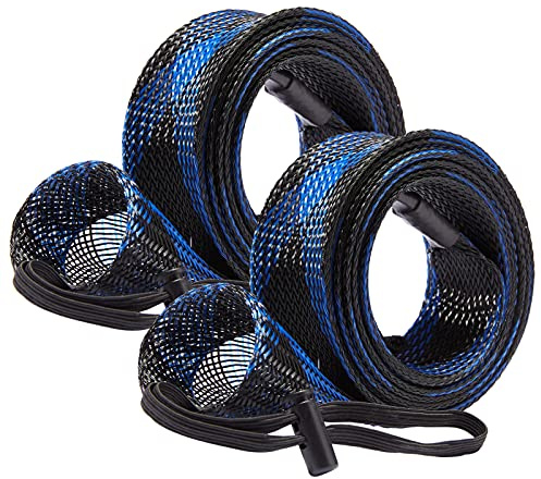 Bassdash Manchons de Protection pour Cannes à pêche à Lancer et à Filer pour Les Cannes à pêche jusqu'à 2,5 m