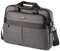 fixbag FB2046166 - Fahrrad-Laptoptasche mit Klickfix Kompakt Taschenschiene fürs Fahrrad, Notebooktasche für 17 Notebooks & Tablet aus Polyester, Umhängetasche ca. 31 x 40 x 7 cm, Tasche Grau