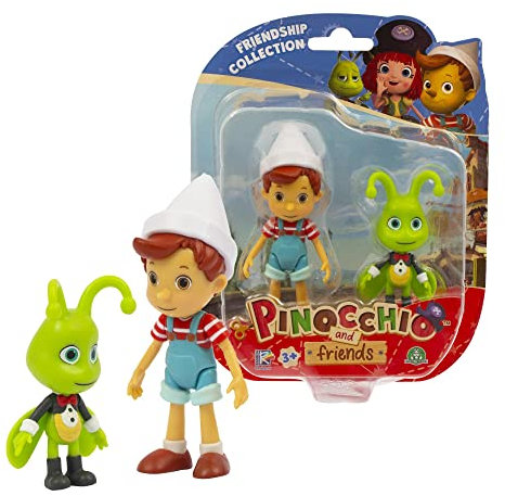 Pinocchio and Friends Pinocchio Minifigur - 2er-Pack - Pinocchio und Grille