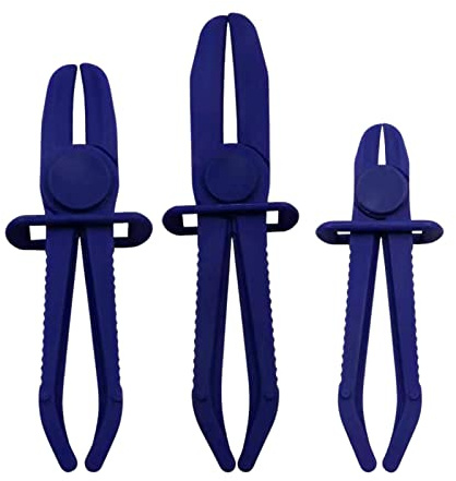 Flexibles Schlauchschellenzangen-Set | Trennzange für Kraftstoffschläuche – flexibles Rohrschellen-Set, Schlauchabschnittleitungsschellen, Quetschzange für flexible Schläuche,