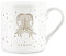 Purely Home Gemini Gold Star Sign Mug - Fine Bone China White Mug Coffee/Tea Present Zodiac Gift