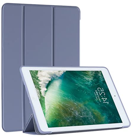 IPad Mini 6 Tablet Case, IPad Mini 6 Slim Protective Case, IPad Mini 6 Lmitation Leather Silicone Sleeve, for IPad Mini 6th Generation, Lavender