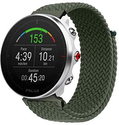 Nylon Armband Kompatibel mit Polar Grit X/Grit X Pro Armbänder Bewegung Elastisch Männer und Frauen Geflochtenes Ersatzarmband für Polar Grit X/Grit X Pro (11)