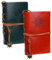 Leder Notizbuch Journal Nautische Vintage Travel Leere Seiten Handgefertigtes Tagebuch Notiz gut für Kunst als Skizzenbuch oder Reisetagebuch Spiralbindung Nachfüllbar Ringbuch(8,5x13cm)