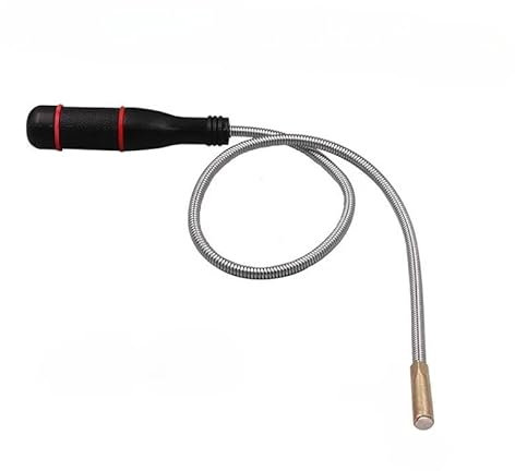 Pitlane Performance® 0,5kg Schwanhals-Magnetheber Magnetstift Stab-Magnet Werkzeug; Pick-Up Tool Magnetstab, Magnetgreifer mit extrem starken Neodym Magnet (Schwanenhals 0,5 kg)