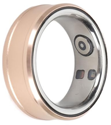 Anillo Inteligente Rastreador De Sueño Anillo De Rastreador De Ejercicios NFC Anillo Multifuncional IP68 Anillo Inteligente De Salud Bluetooth A Prueba De Agua con Termómetro,