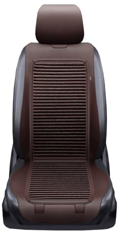 EESWCSZZ3 Autositzbezug für Tesla Model Y 2019 2020 2021 2022 2023 2024, Autositzkissenbezug Vorne Hinten Protektoren Auto Wasserdichtes Zubehör, Kaffeefarbe