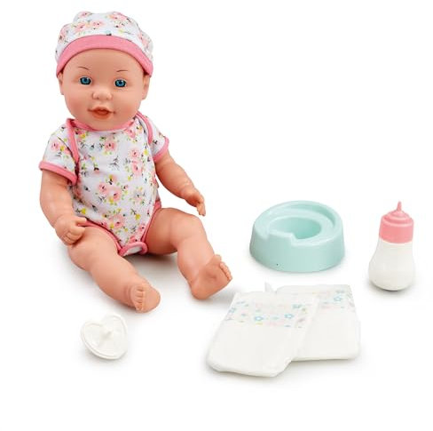 Addo Cupcake Drink and Wet Phoebe Baby Doll For Children From 3 Years Baby Doll Accessories Realistic baby Doll Doll Nappies Potty Toy baby Doll Potty Kids Gift Baby Dolls Dolly