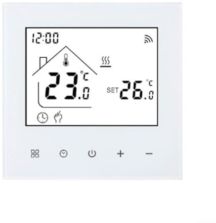 Temperaturregler, für Tuya für WiFi, elektrische Fußbodenheizung, Boiler, Heizung, Wasserheizung, Wandmontage, Temperaturregelung für Zuhause (elektrische Heizung)