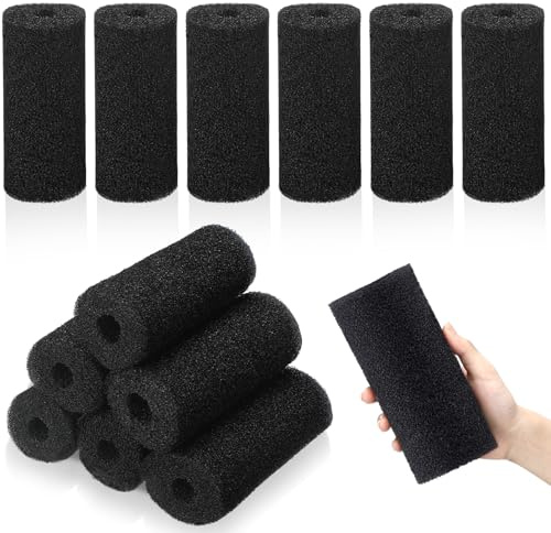 Gulfmew 12 Pack 5.9'' Big Pre-Filter Sponge Foam Replacement