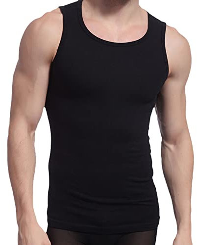 ärmelloses Shapewear-Kompressionsshirt für männer, bauchkontroll-Oberteil, elastische Body-Shaper-Weste – bauchweg-schlankheit