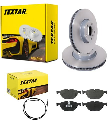 TEXTAR Bremsscheiben 348mm + Beläge vorne passend für 5er F10 F11 6er F12 F13
