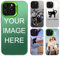AnNengJing Personalised Photo Phone Case - Hard TPU Protective Back Cover Customized for iPhone 14 Pro Max-Green