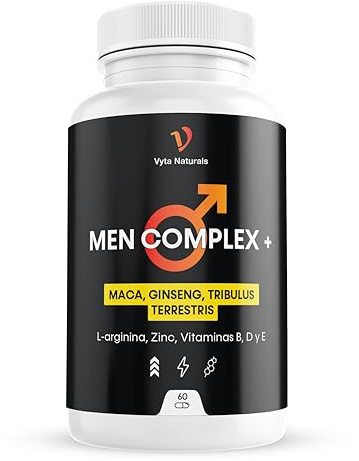 Testosteron Booster Für Mäner - Energie, Körperliche Leistung, Männliche Vitalität - Mit Maca, Tribulus Terrestris, Ginseng, L Arginin, Zink, Vitamin B, D und E