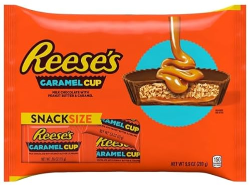 Reese's Milk Chocolate with Peanu Butter & Caramel Cup Snack Size 280g