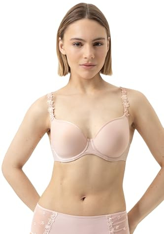 Mey Damen Spacer-BH: Cup, 3D-Material, Full Cup, Atmungsaktiv, Mit Bügel, Multicolor-Trägerstickerei, Serie Pretty Joan