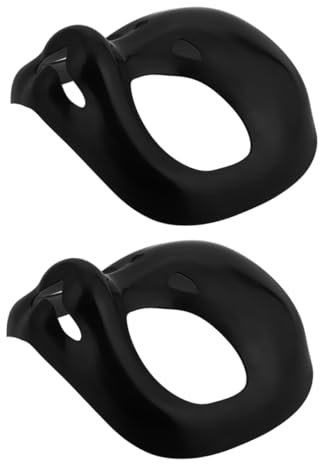 BESTYASH 2 Stück Plastik Tier Cosplay Maske für Diy Katzen und Hundemasken für Halloween Partys und Cosplay Veranstaltungen