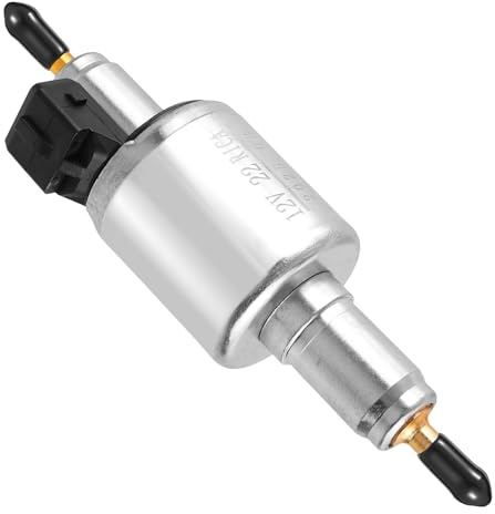 12V 22ML Ölpumpe Kraftstoffpumpe für 2KW 5KW 8KW, Dosierpumpe Standheizung, Heizungspumpe Dosierpumpe mit Ölpumpendeckel, Webasto Eberspacher Diesel Standheizung Heizung Lufterhitzer